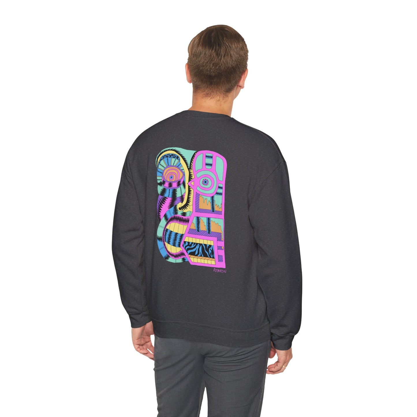 My Face Is Melting Crewneck Sweatshirt