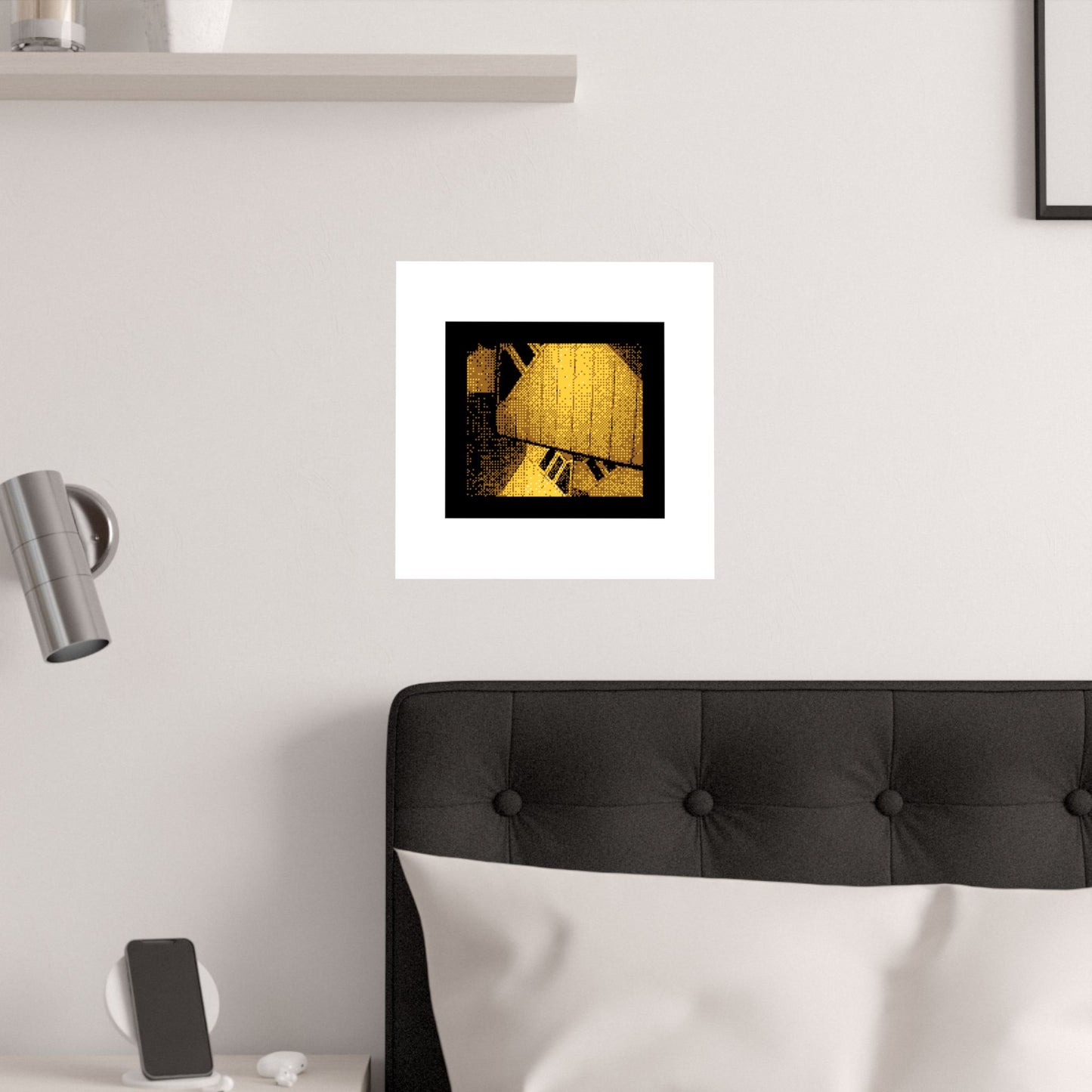Cube Houses 210gsm Art Print Poster
