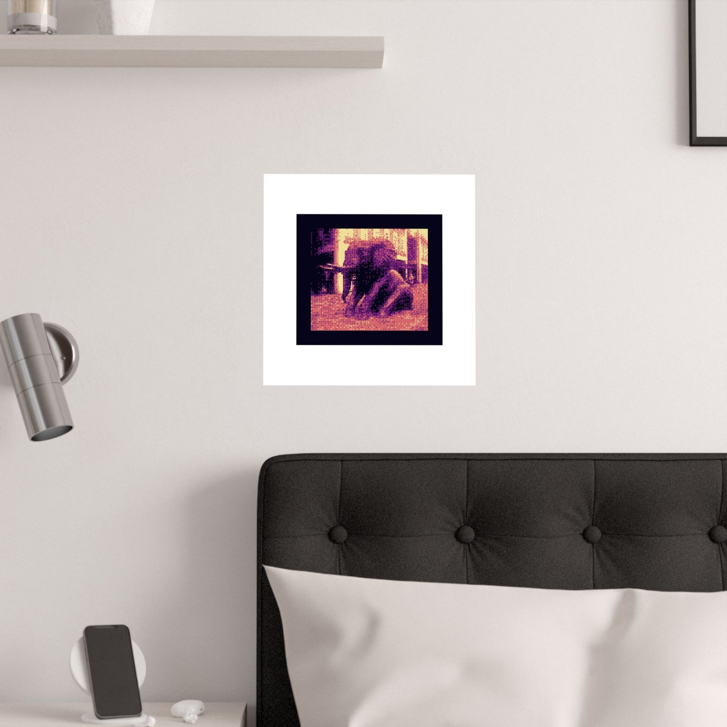 Herd of Hope Elephant 210gsm Art Print Poster