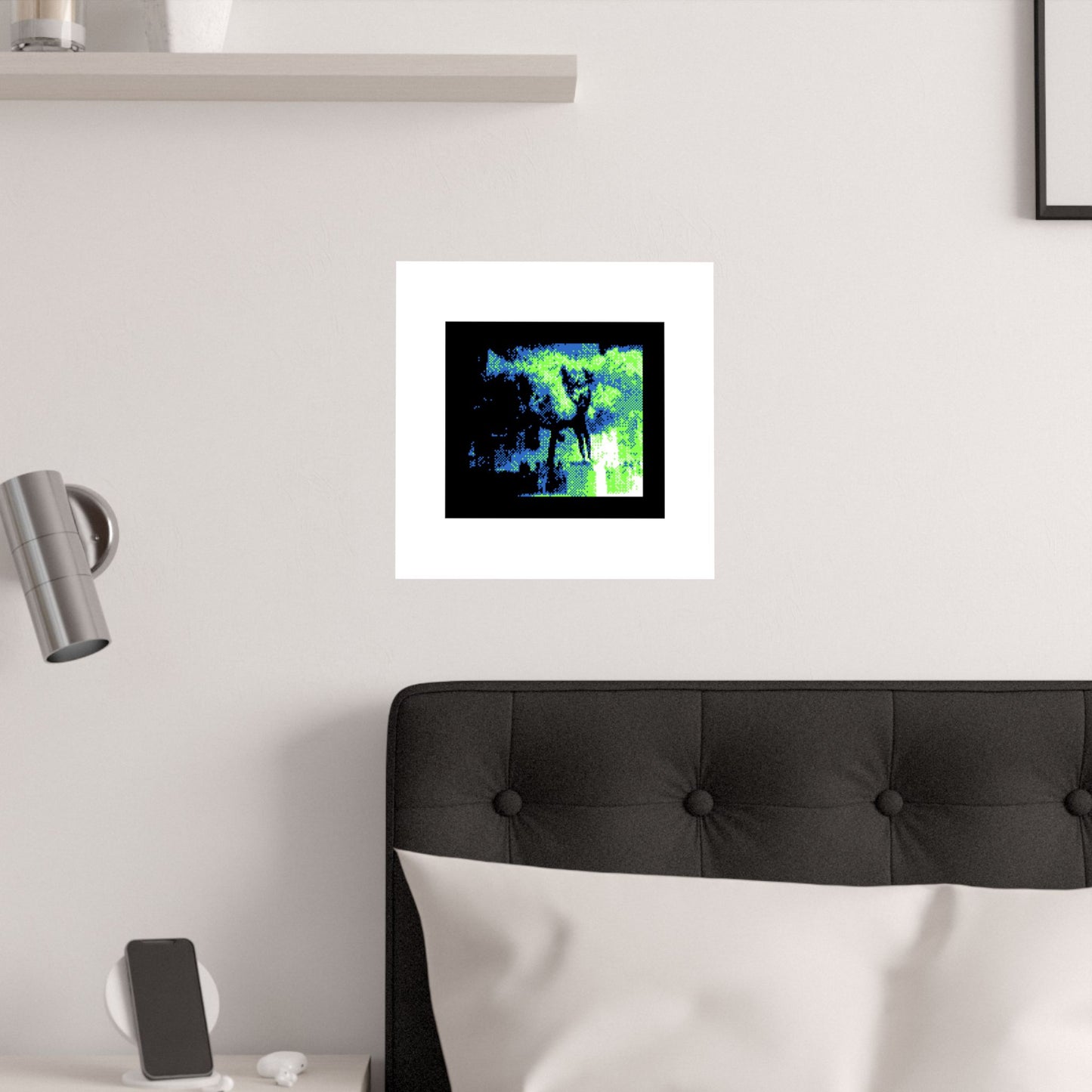 Pl. de la Reina Sculpture 210gsm Art Print Poster