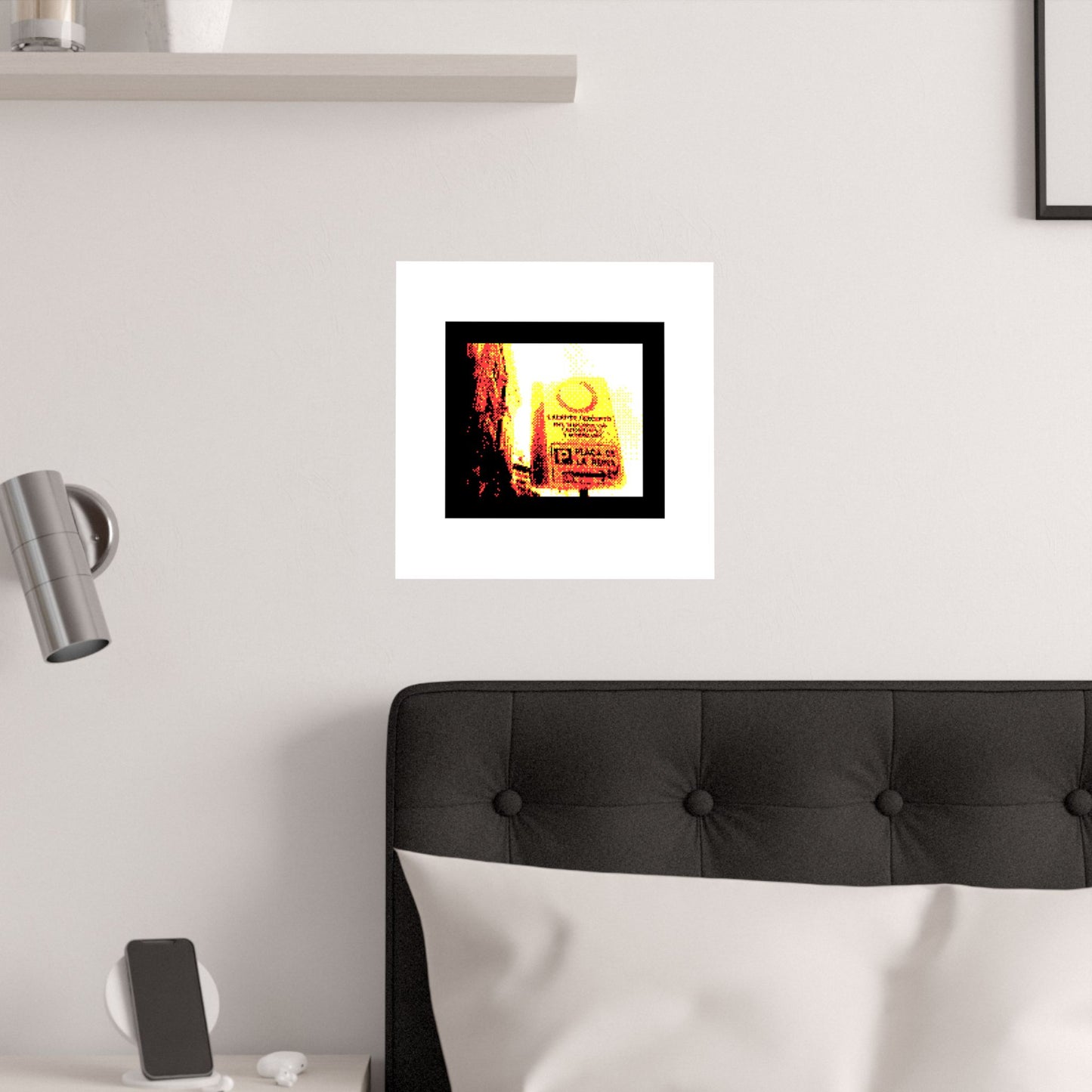 Parking de la Reina 210gsm Art Print Poster