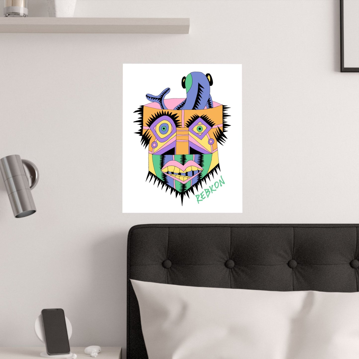 Bucket Brains 210gsm Art Print Poster