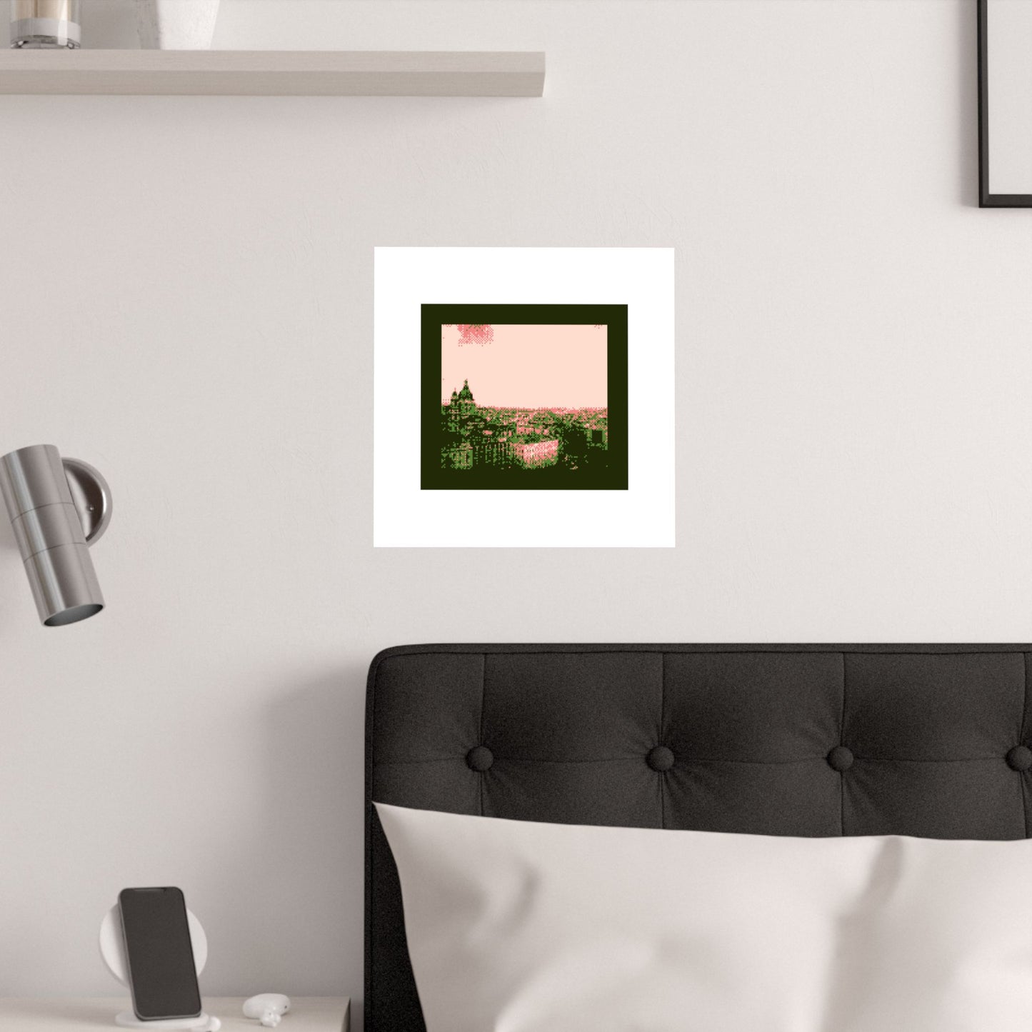 Budapest Skyline 210gsm Art Print Poster