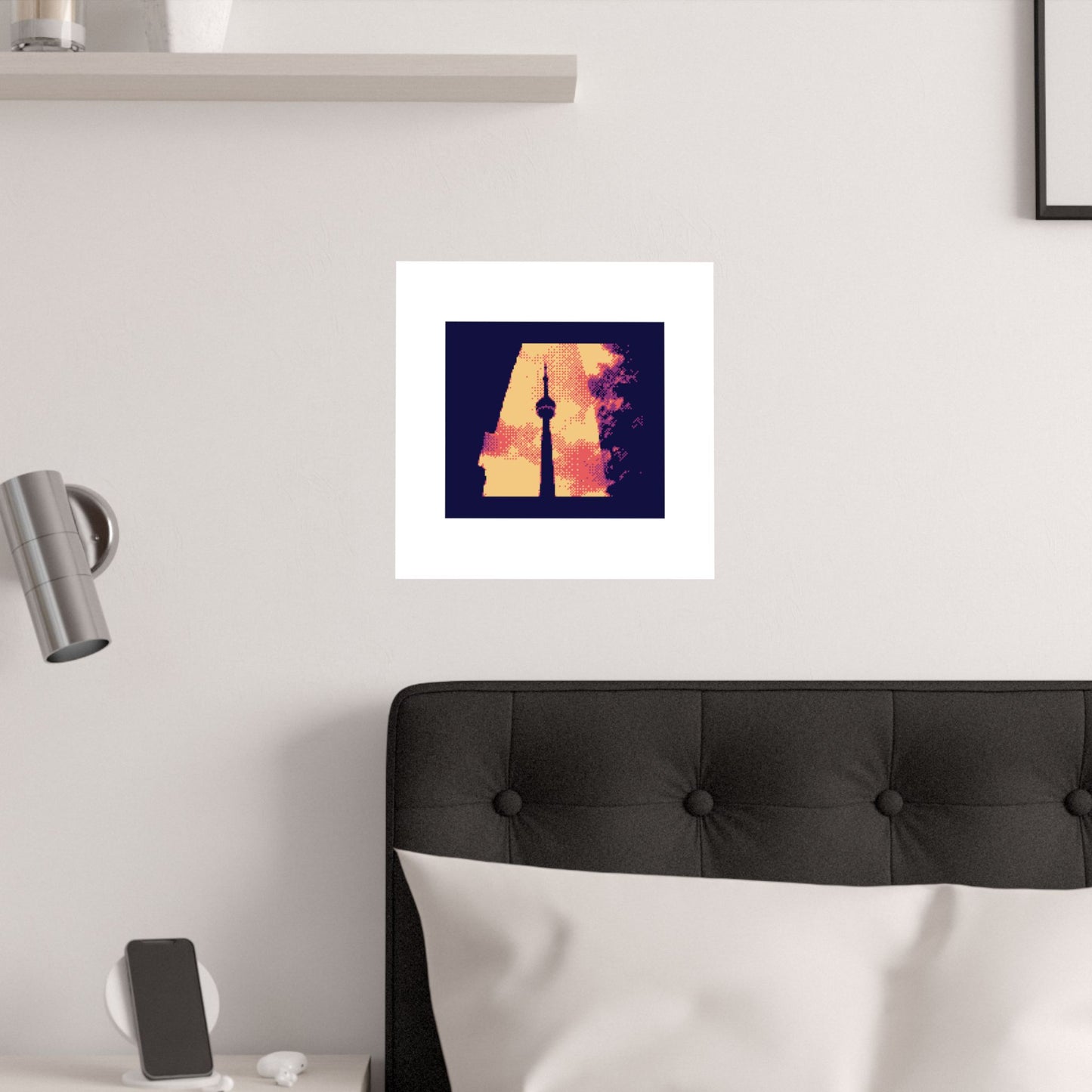 CN Tower Sculpture 210gsm Art Print Poster