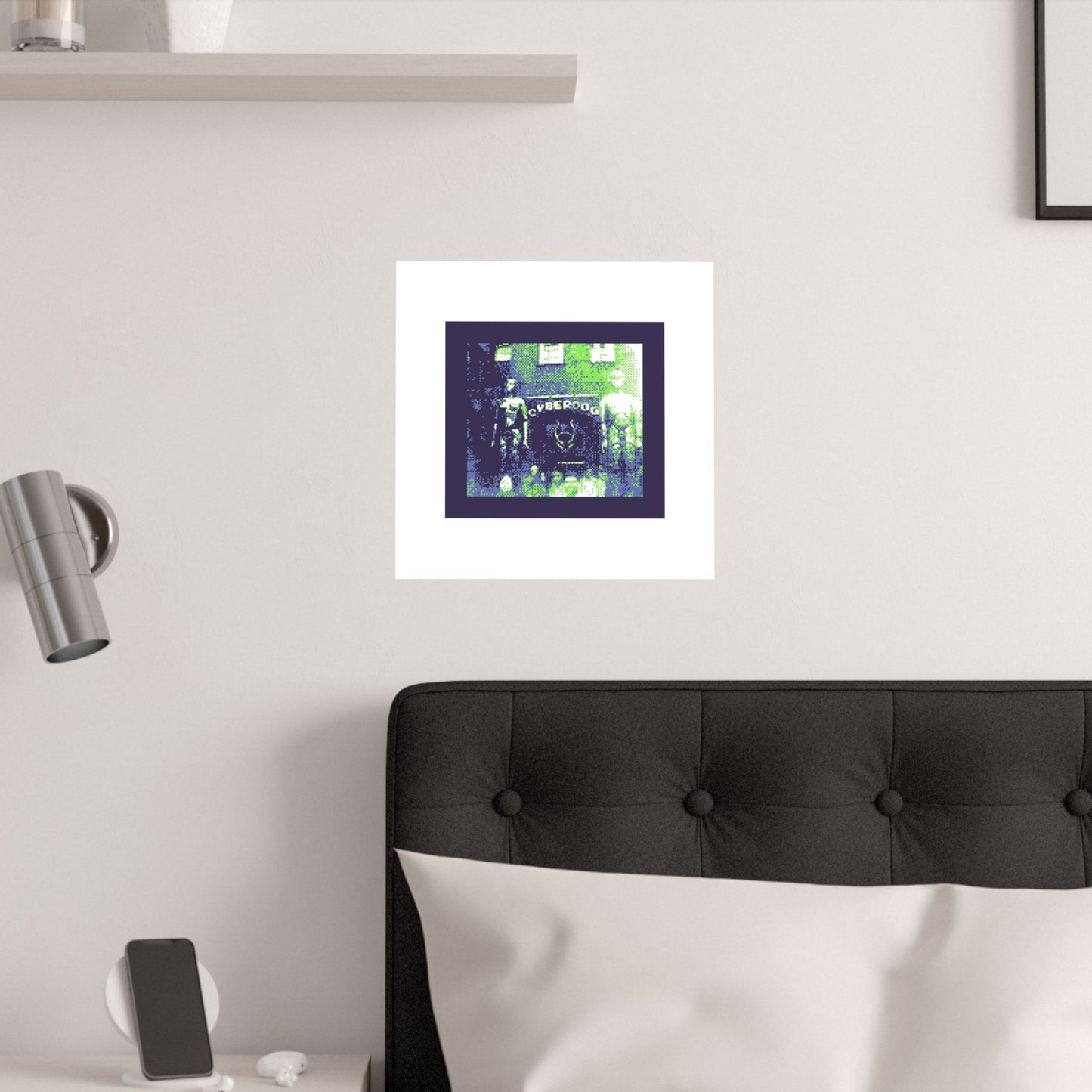Cyberdog Entrance 210gsm Art Print Poster