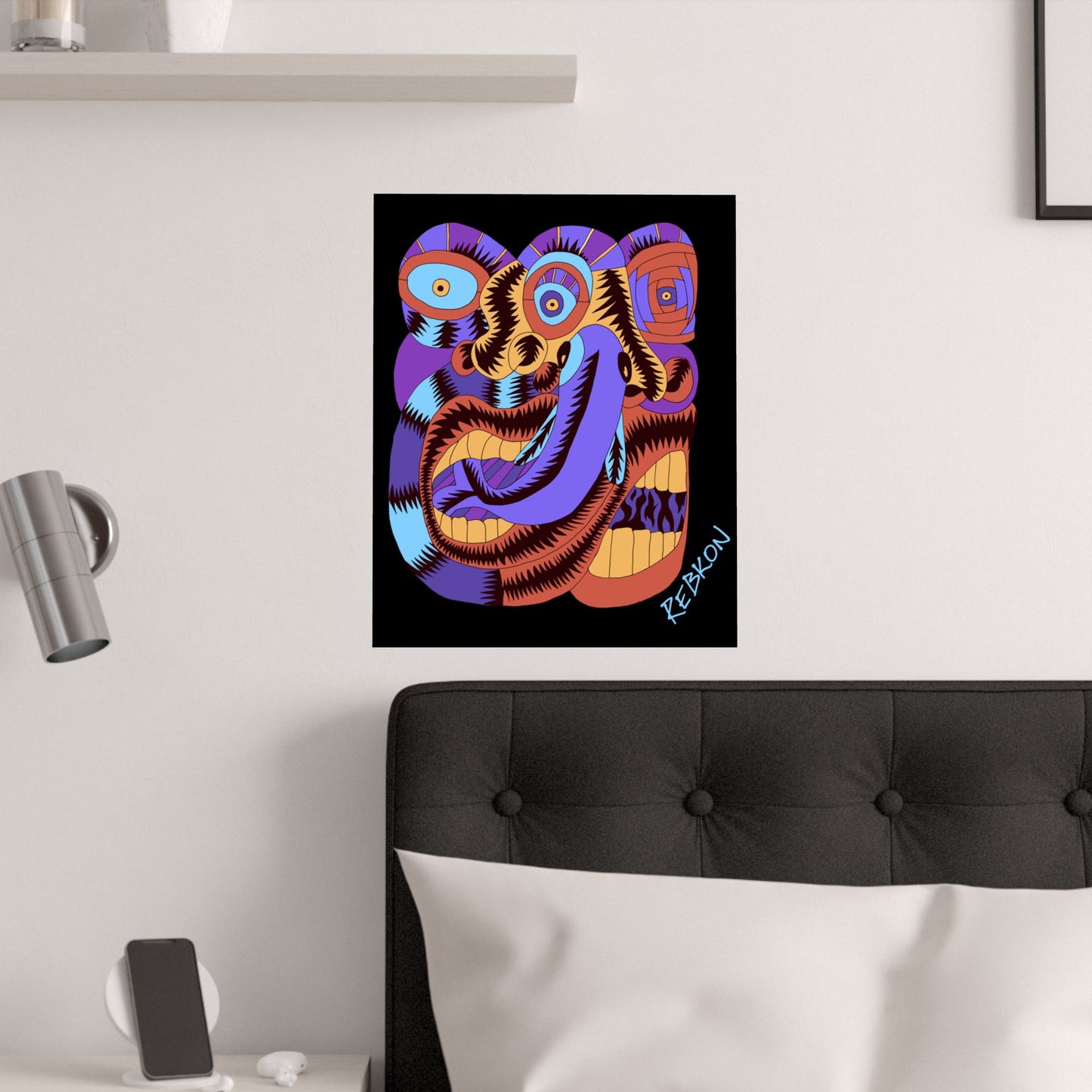 Fish Breath 210gsm Art Print Poster