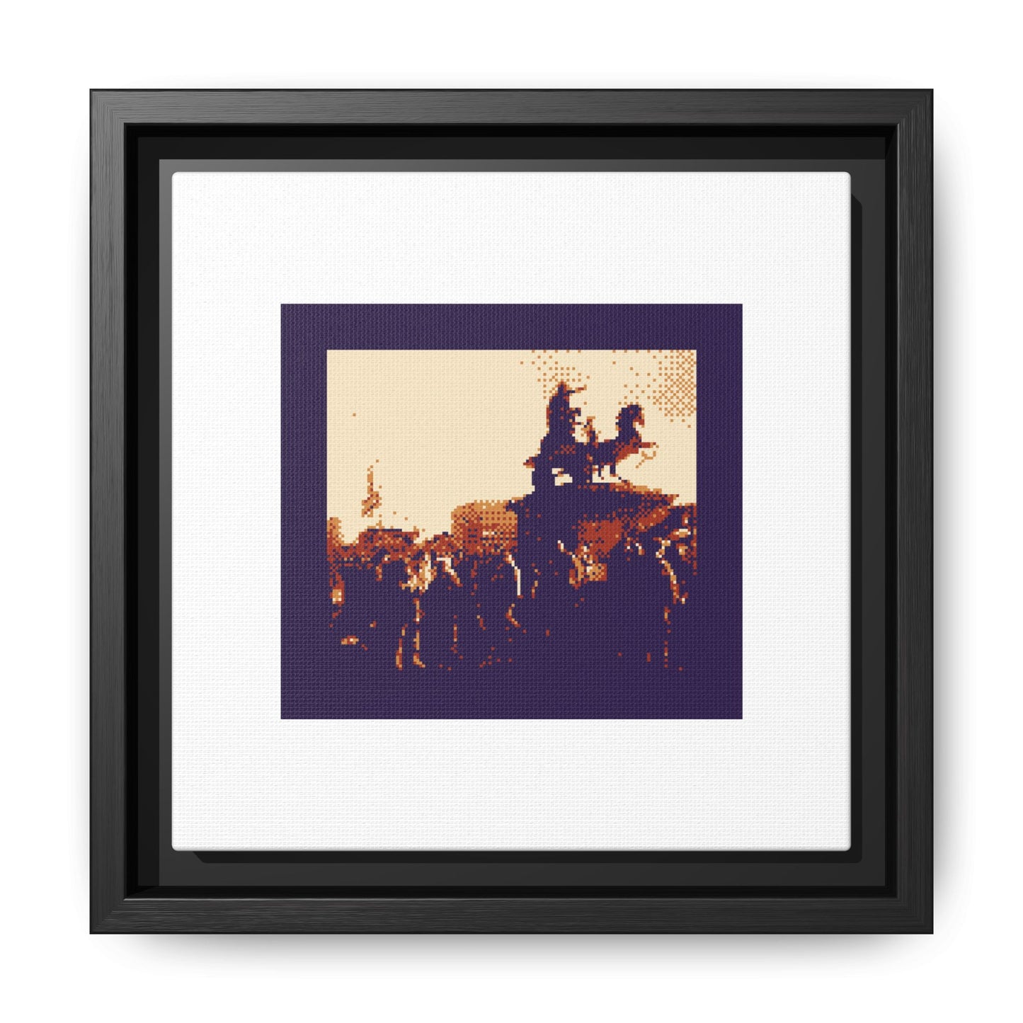 Boadicea and Her Daughters Framed Matte Canvas Print