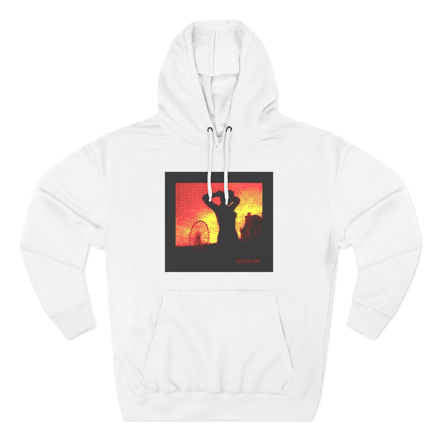 Bathing Woman with Raised Arms Hoodie