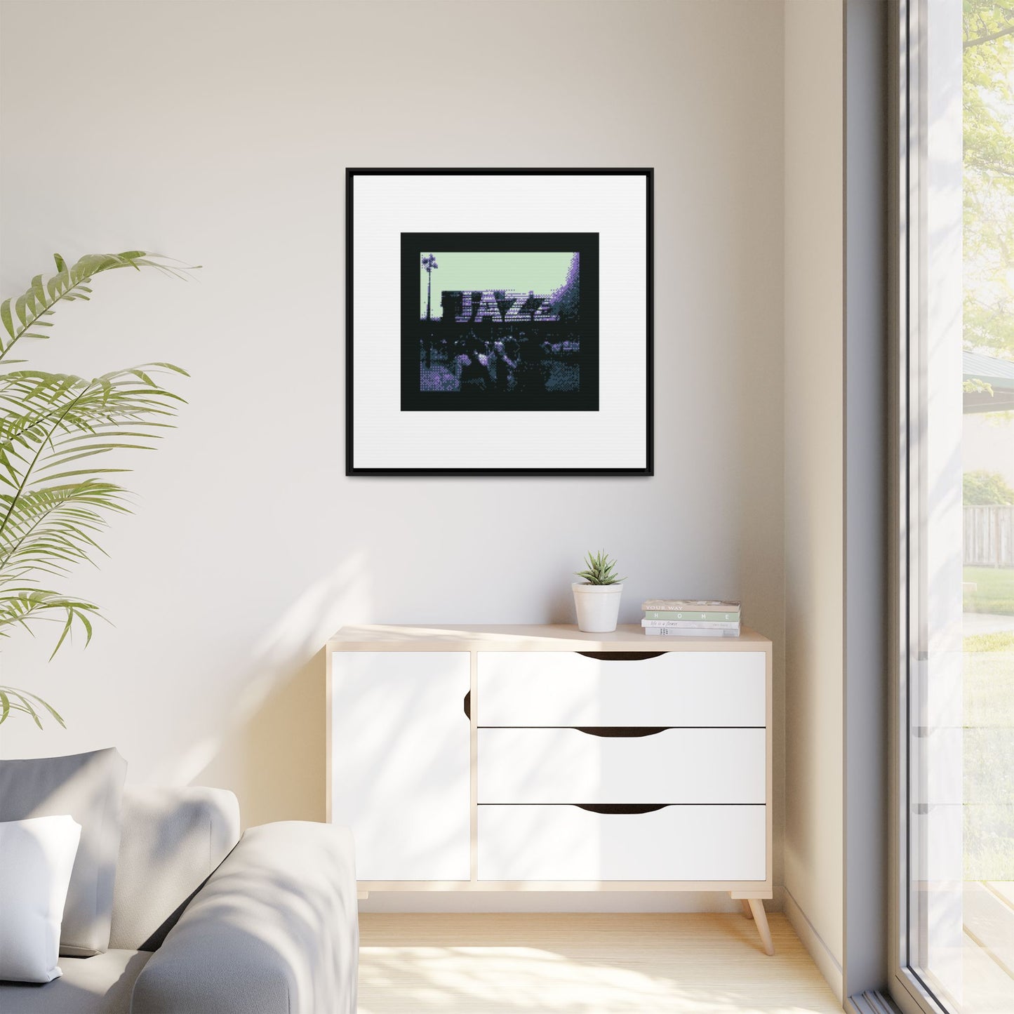 Jazz at Rotterdam Ahoy Framed Matte Canvas Print