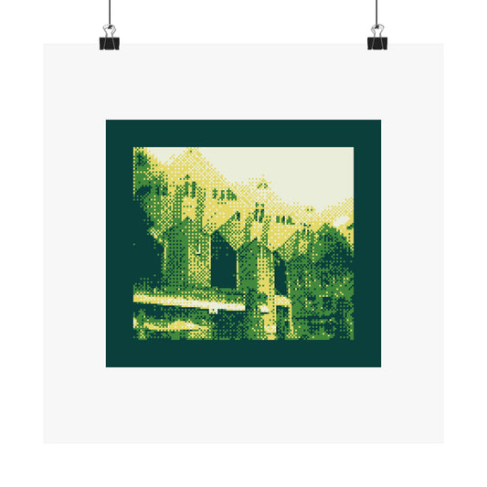 Kijk-Kubus Houses 210gsm Art Print Poster