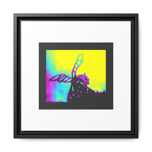 Angel Bear Framed Matte Canvas Print