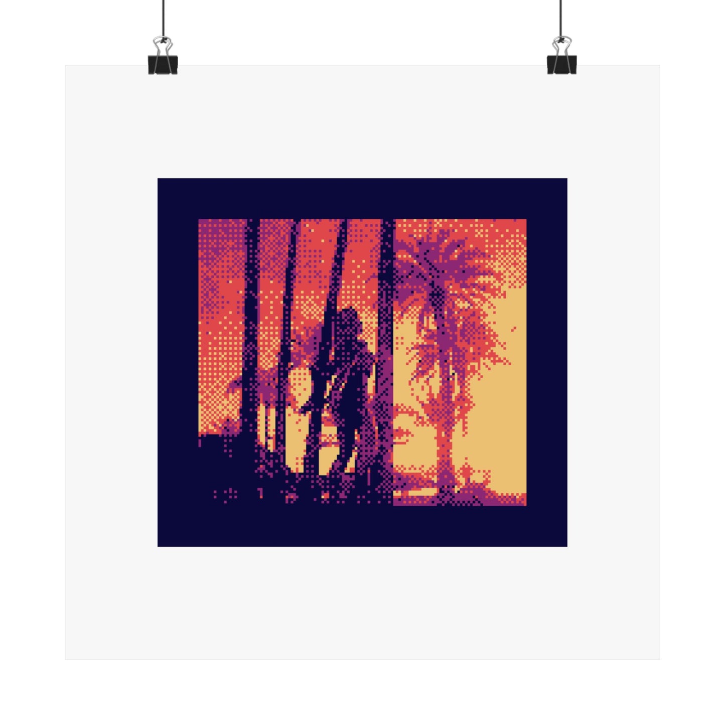 Cullera Beach 210gsm Art Print Poster