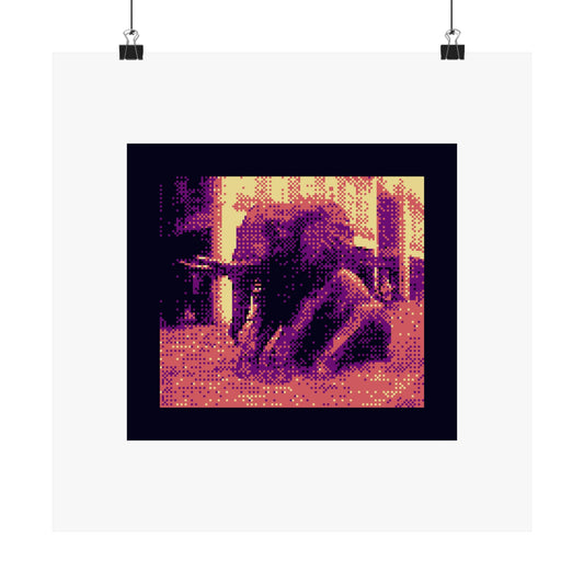 Herd of Hope Elephant 210gsm Art Print Poster