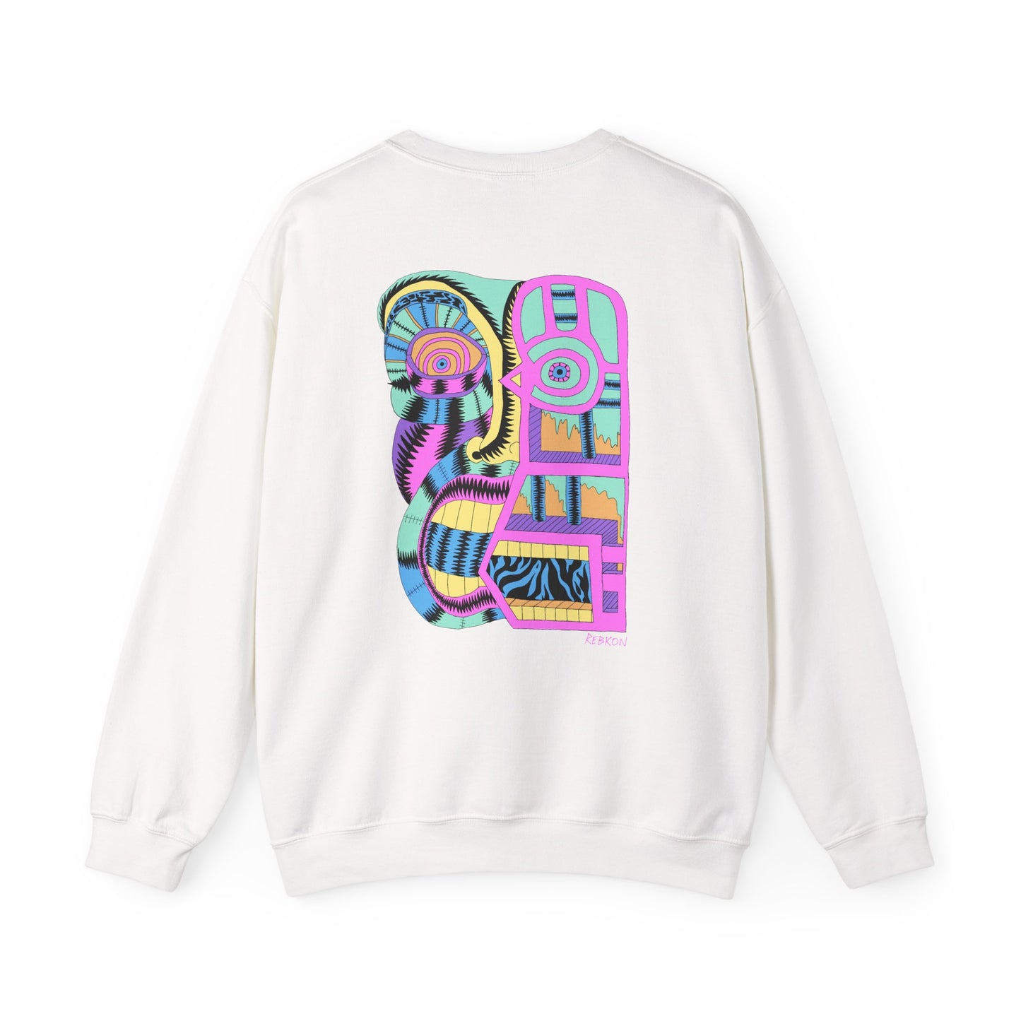 My Face Is Melting Crewneck Sweatshirt
