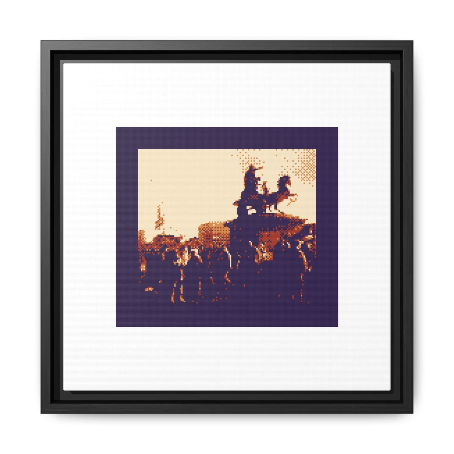 Boadicea and Her Daughters Framed Matte Canvas Print