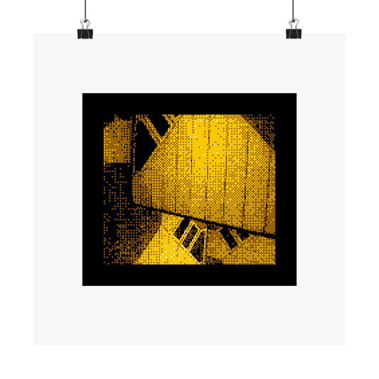 Cube Houses 210gsm Art Print Poster