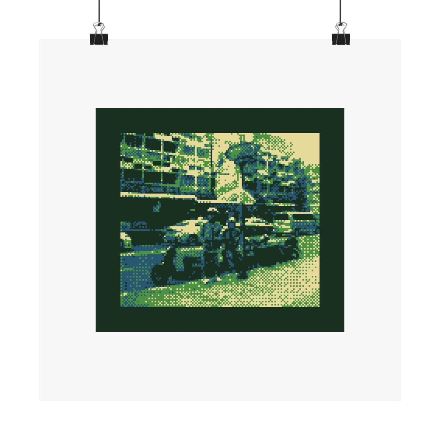 Grab Bikes 210gsm Art Print Poster