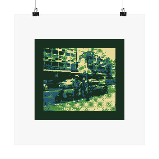 Grab Bikes 210gsm Art Print Poster
