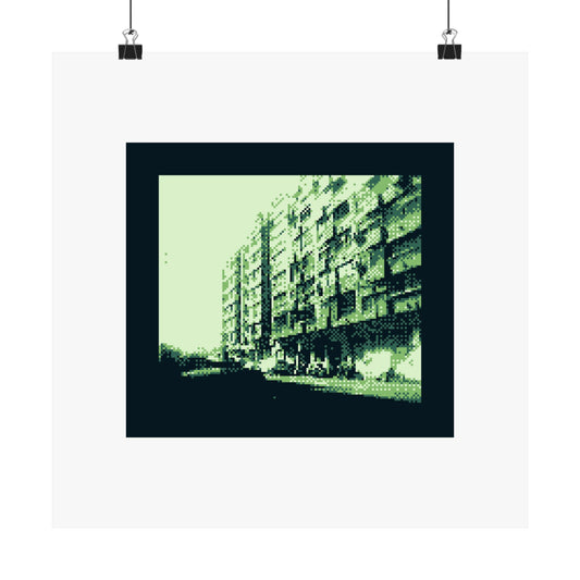 Valencia Apartments 210gsm Art Print Poster