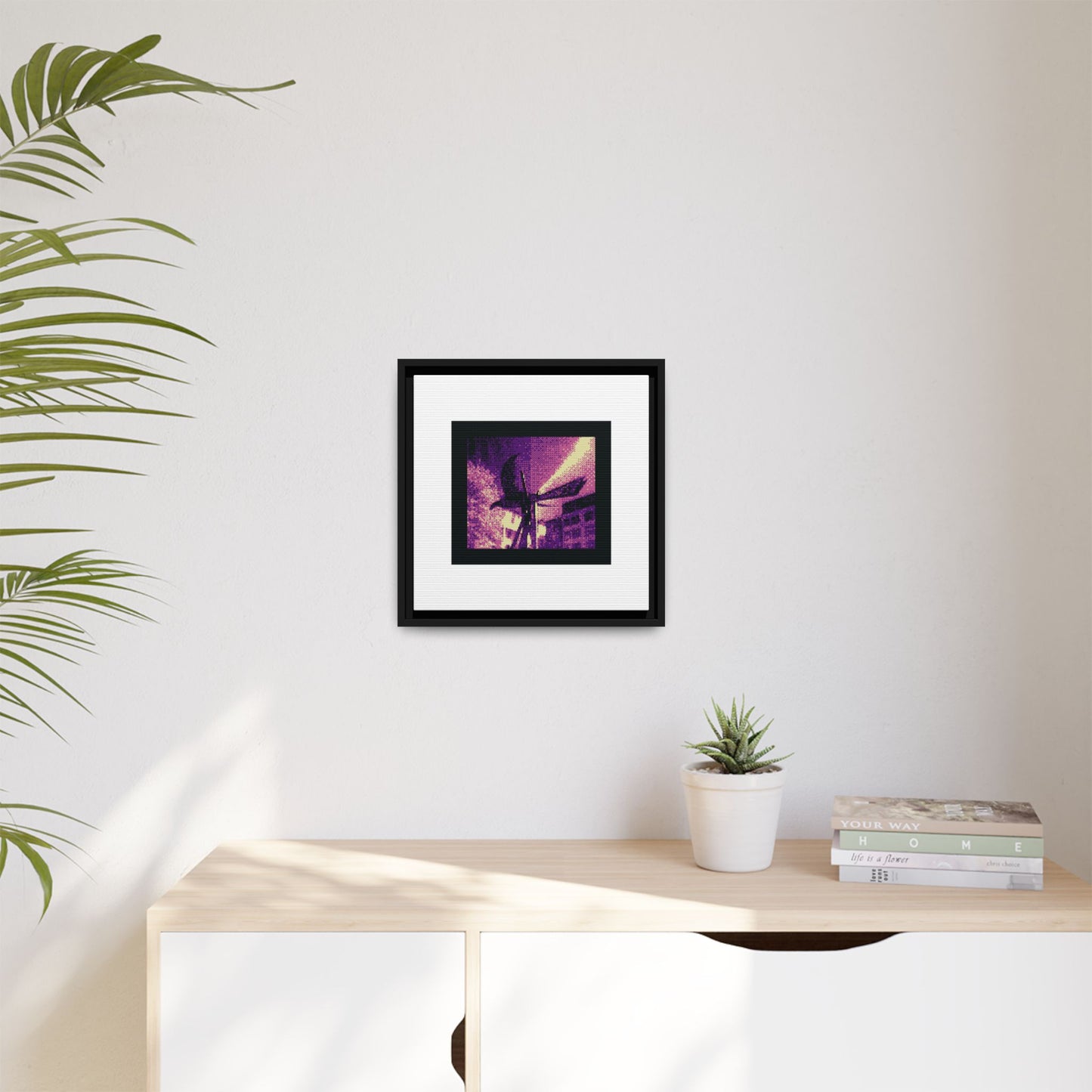 Parc Gigel Framed Matte Canvas Print
