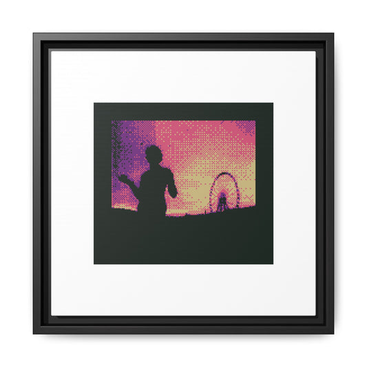 La Nymphe Framed Matte Canvas Print