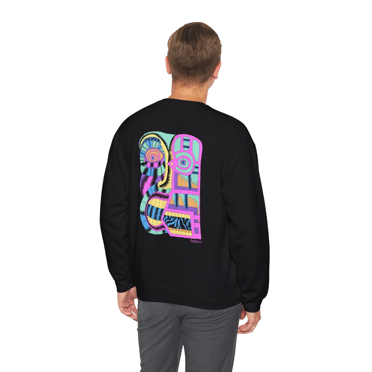 My Face Is Melting Crewneck Sweatshirt