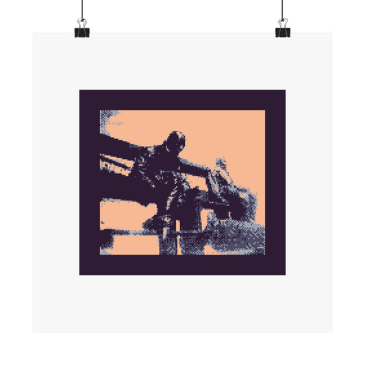 Thirteen Laughing at Each Other Sculpture 210gsm Art Print Poster