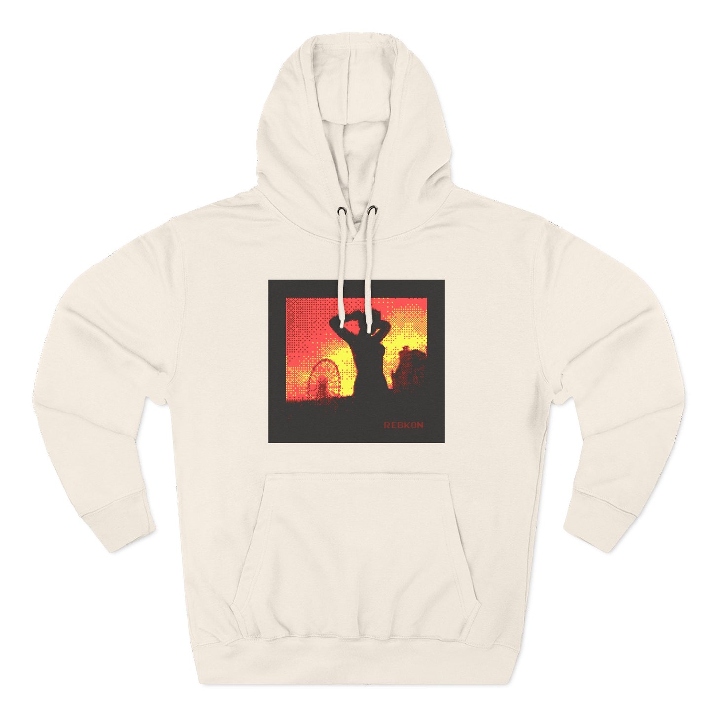Bathing Woman with Raised Arms Hoodie
