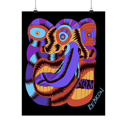 Fish Breath 210gsm Art Print Poster