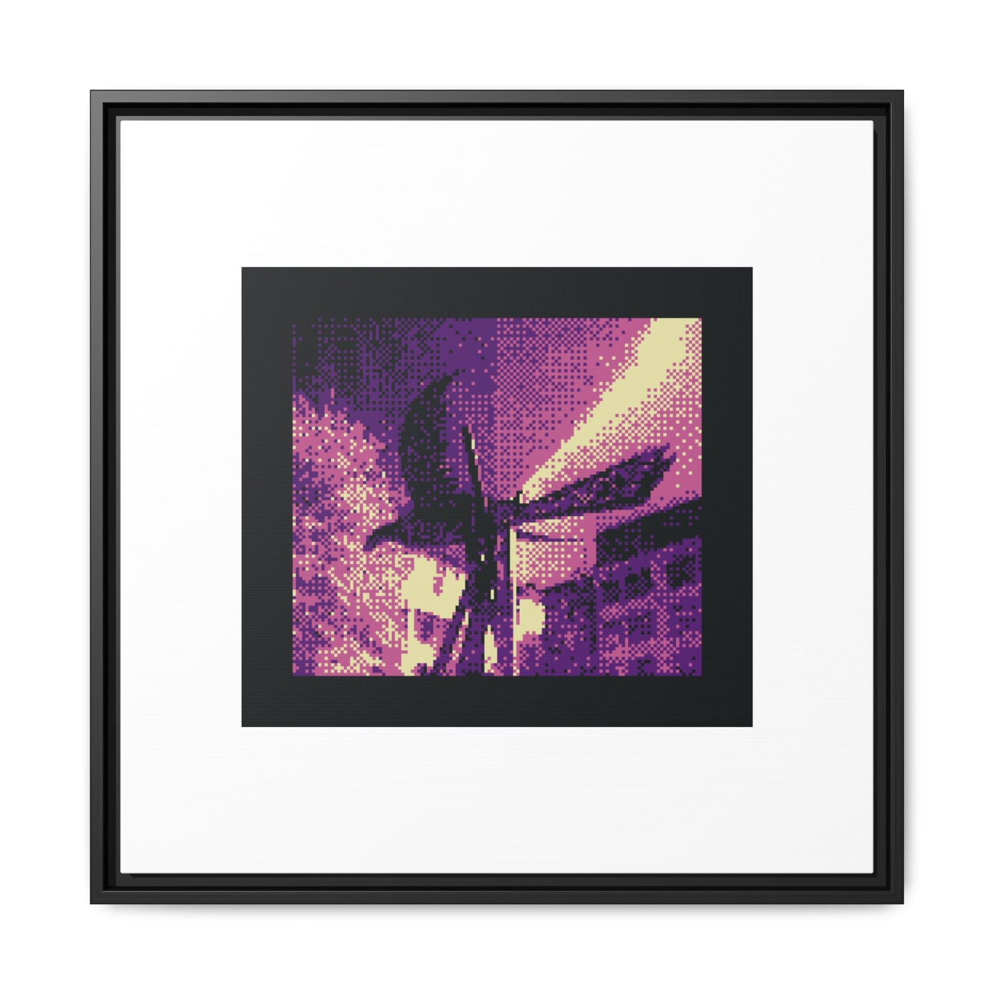 Parc Gigel Framed Matte Canvas Print