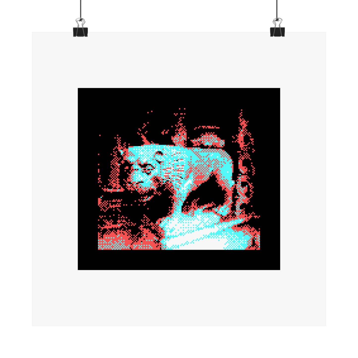 Budapest Monster 210gsm Art Print Poster