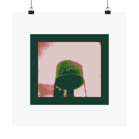 Steam Whistle Water Tower 210gsm Art Print Poster