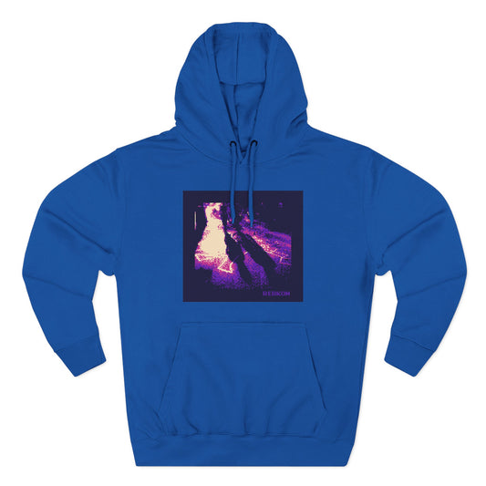 Couple Walking on the Streets of Paris Hoodie