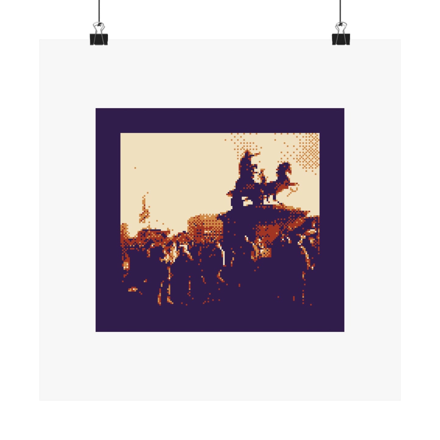Boadicea and Her Daughters Statue 210gsm Art Print Poster