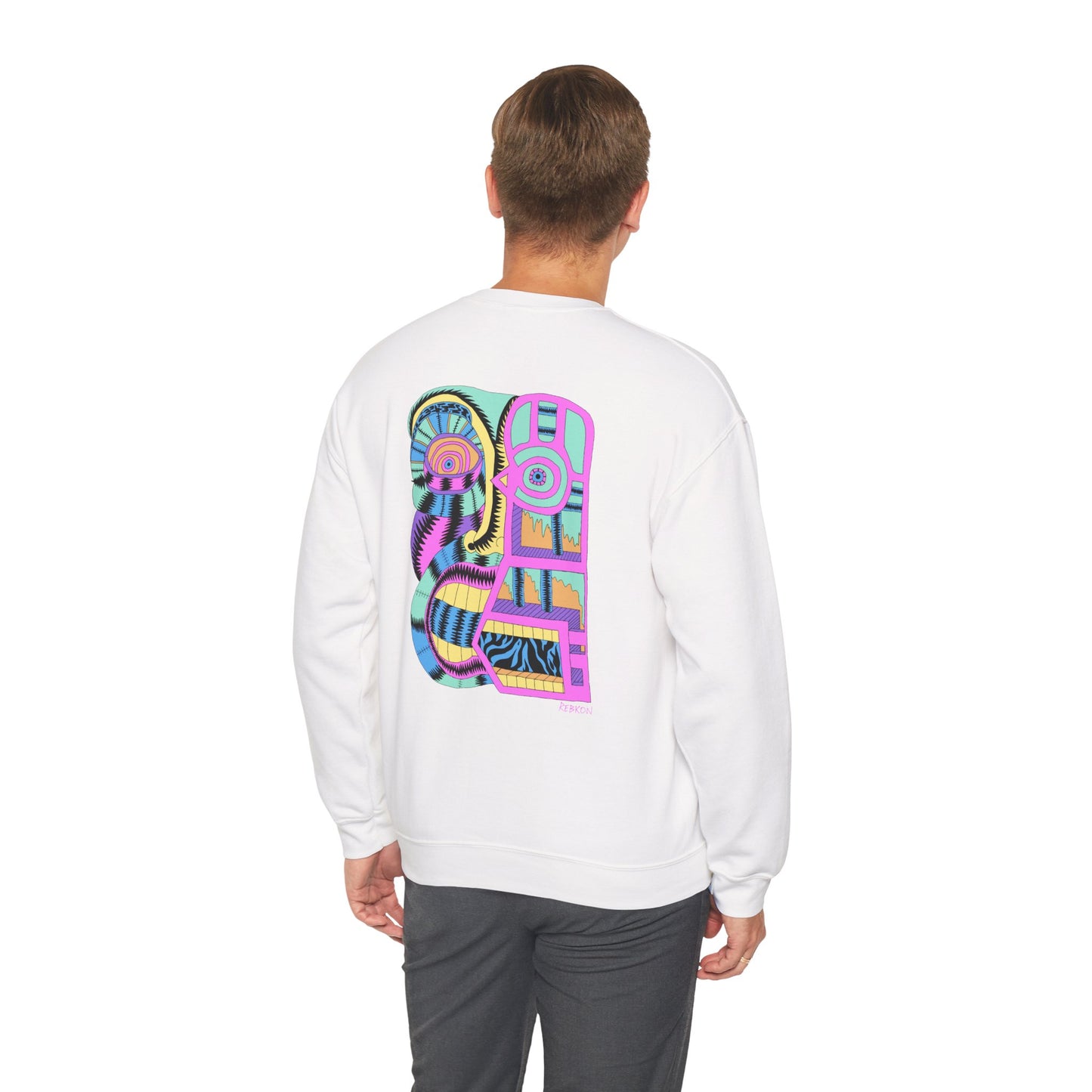 My Face Is Melting Crewneck Sweatshirt