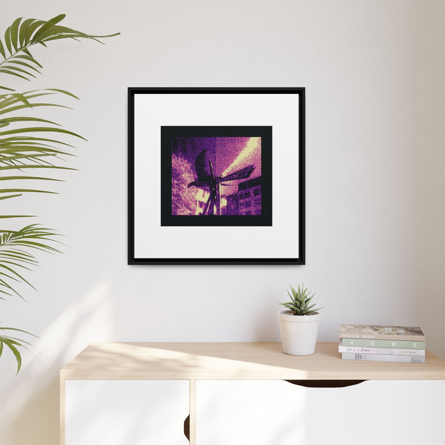 Parc Gigel Framed Matte Canvas Print