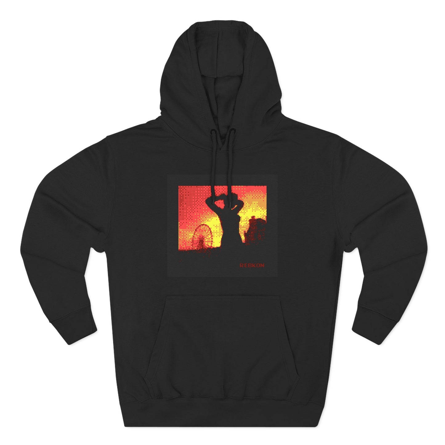 Bathing Woman with Raised Arms Hoodie