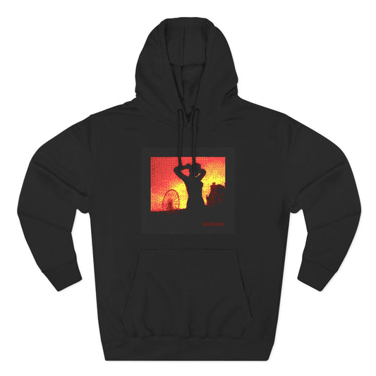 Bathing Woman with Raised Arms Hoodie