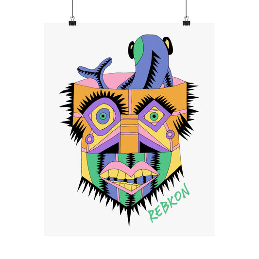 Bucket Brains 210gsm Art Print Poster