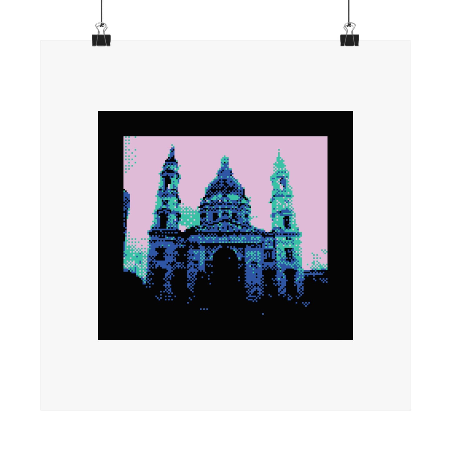 Budapest Cathedral 210gsm Art Print Poster