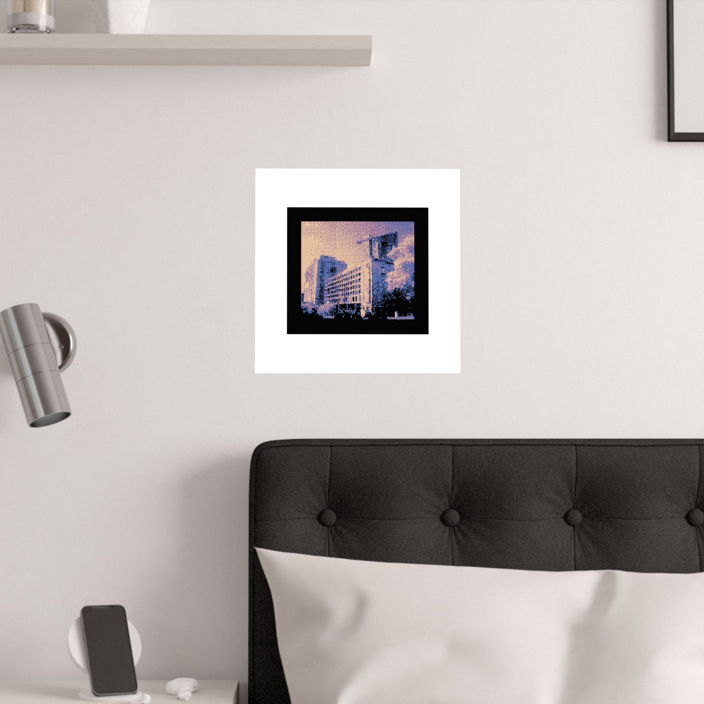 Brussels Cityscape 210gsm Art Print Poster