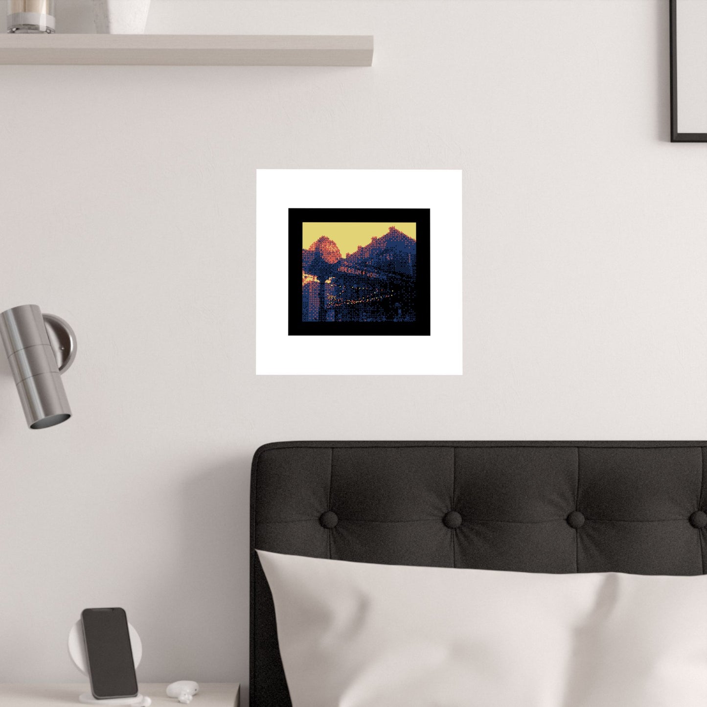 Distillery District Clock 210gsm Art Print Poster