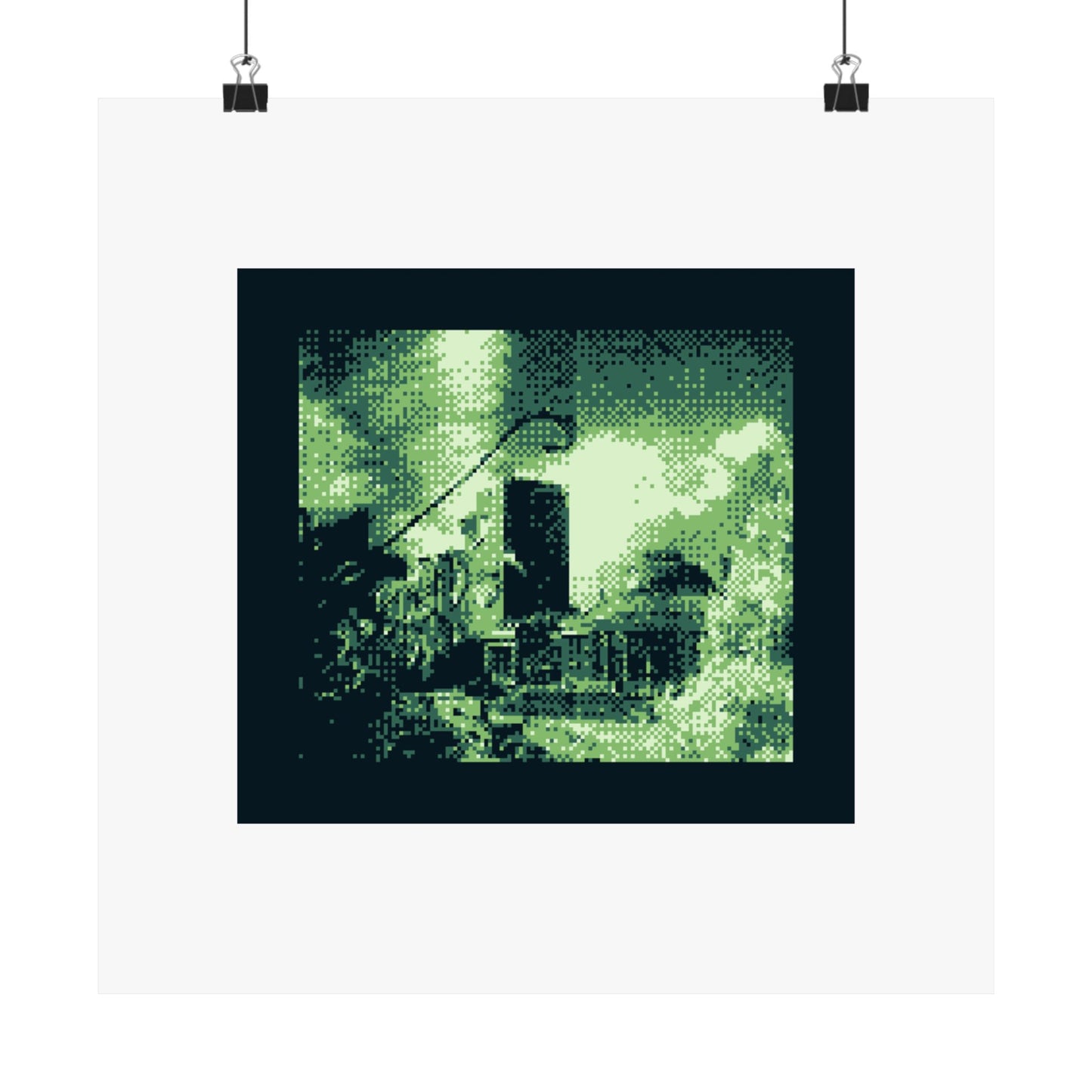 Botanical Gardens Brussels 210gsm Art Print Poster